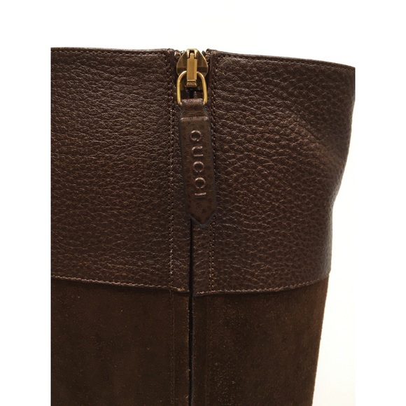 Gucci Brown Heeled Boots - Picture 7 of 10